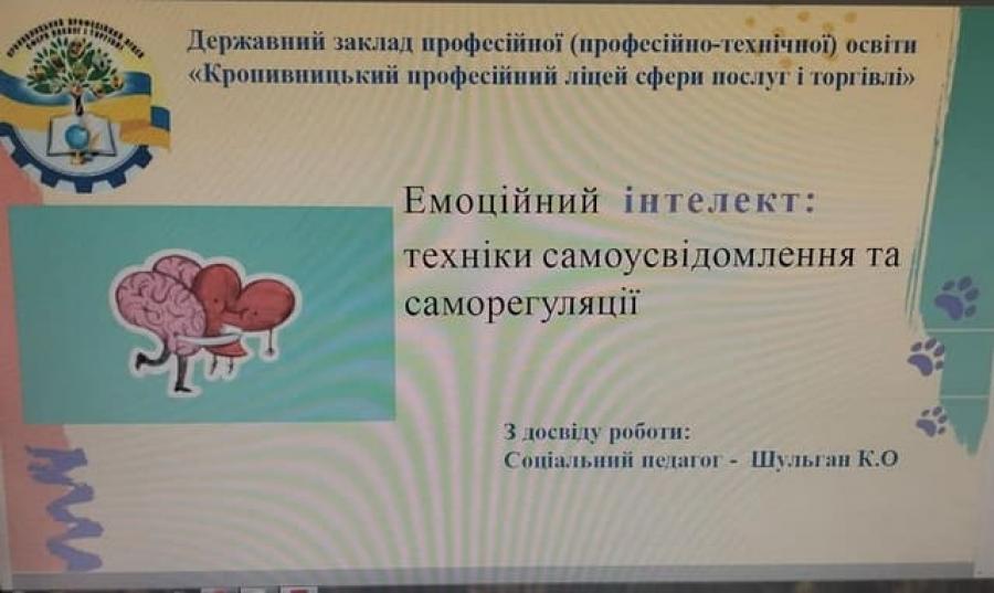 «Розвиток емоційного інтелекту в структурі м'яких навичок компетентної особистості»