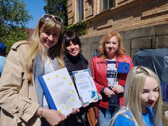 Кропивницький професійний ліцей сфери послуг і торгівлі на "Profi fair" у рамках "Днів кар'єри ЄС"