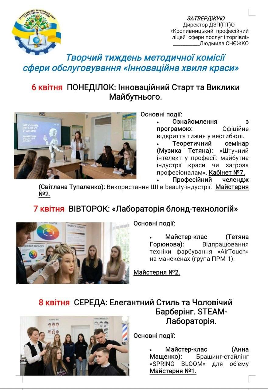 Старт Тижня професійної майстерності